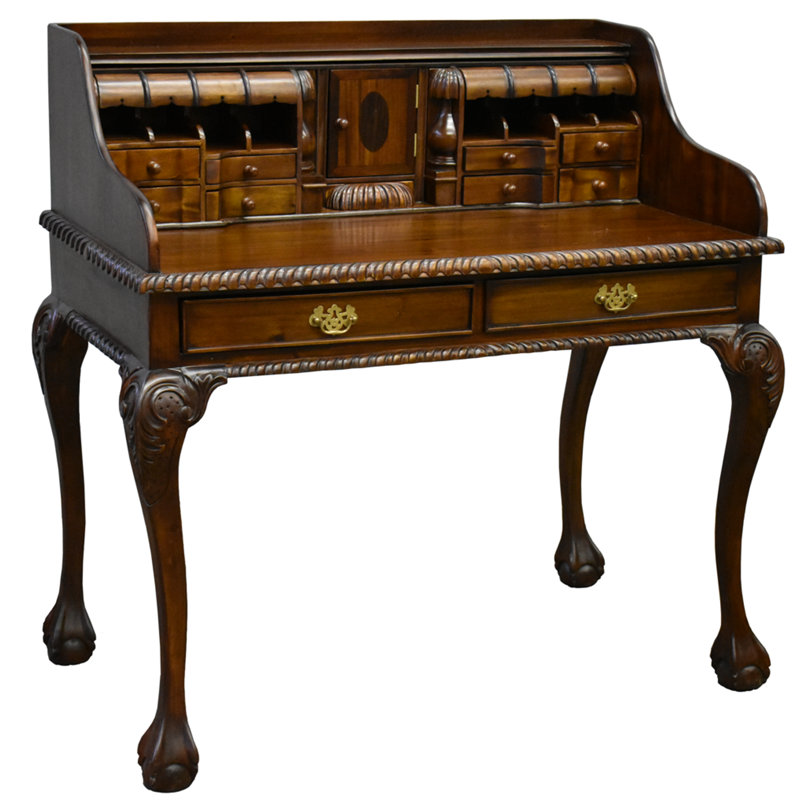 Legacy Escritoire Secretary Desk, Dark Brown