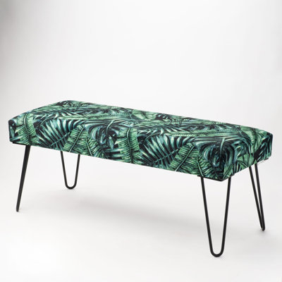 Bement Velvet Upholstered Bench