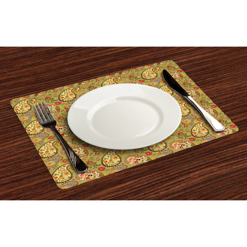 Récapitulatif 18,5" motif cachemire