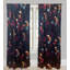 Cotton Blend Floral Room Darkening Curtain