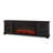 Benjamin 83" Landscape Electric Fireplace by Real Flame-89114308