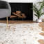 Shaped Sari Animal Print Area Rug-1712780336