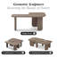 L-Shape Coffee Table-455967796-455967758