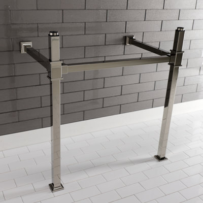 Kingston Brass Fauceture Stainless Steel Console Sink Legs