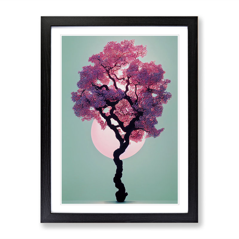 FRM-V0523-1879X Plum Tree Vision - Picture Frame Print