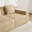 Canapé modulaire sans os, canapé modulaire Cloud avec assise profonde, canapé modulaire moderne avec coussins décoratifs, tissu en velours côtelé-1144963253