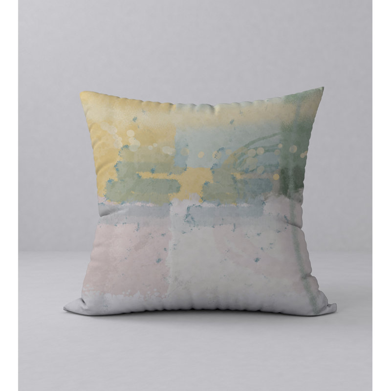 Housse de coussin décorative carrée divine éblouissante, 18" x 18"