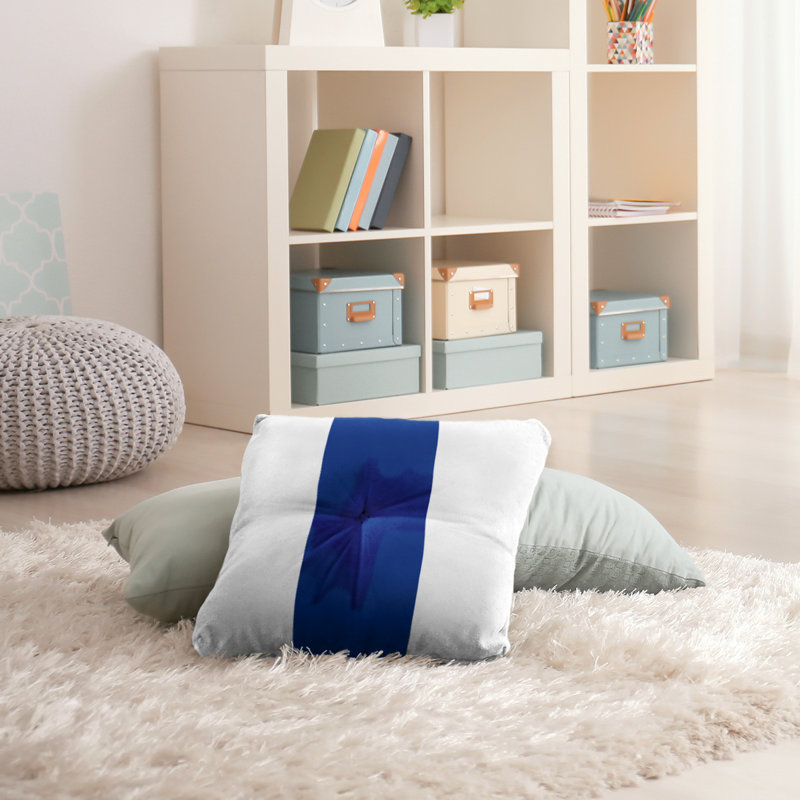  Coussin de sol touffeté, 26 po x 26 po, Principal, rétro