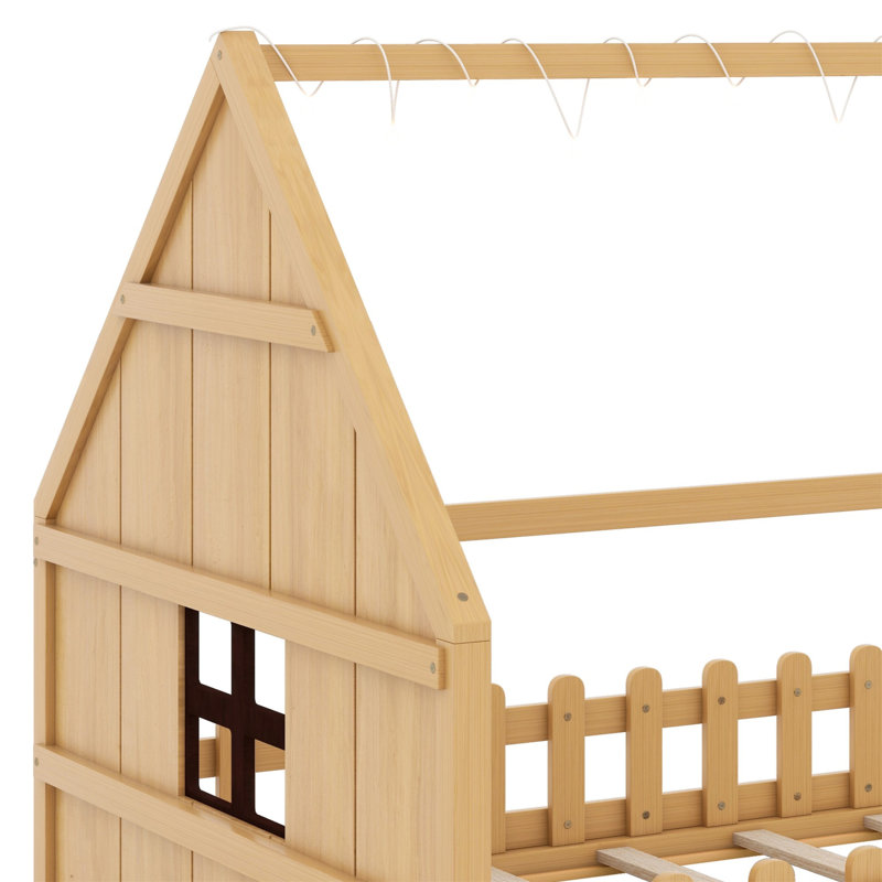Hershel Bed, Natural
