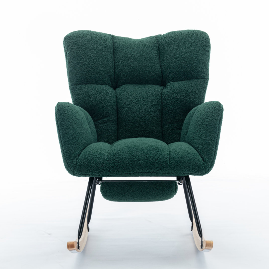 Marsa Modern Rocking Chair George Oliver Upholstery 