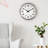Soltis 16" Stainless Steel Atomic Wall Clock-1907901177