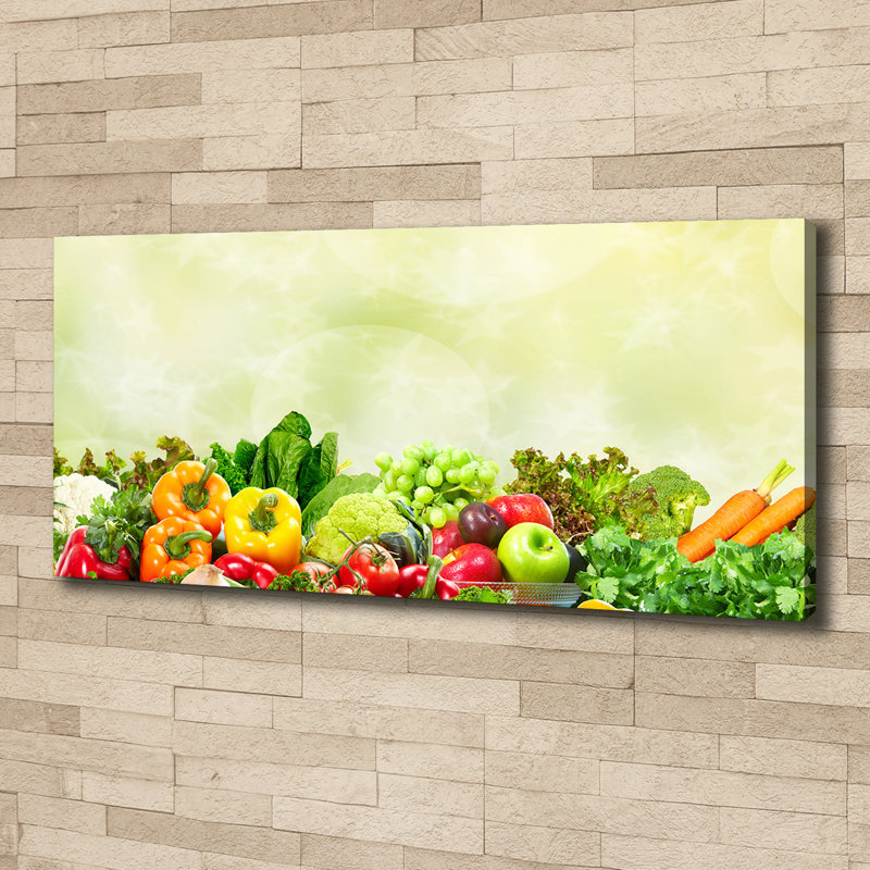 Vegetables - Wrapped Canvas Print