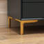 Table de chevet 3 tiroirs avec pieds en métal-2141505503