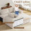 104.3" Upholstered Cloudy Sectional-2014667366
