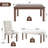 6-Piece Modern Dining Set