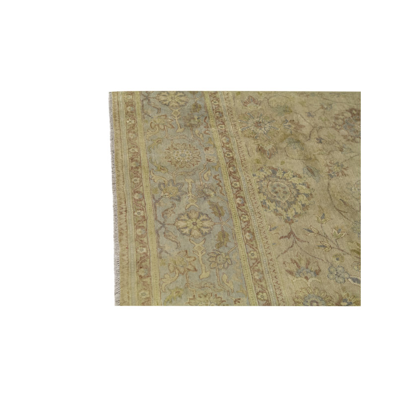 Hand Knotted Silk Oriental Area Rug