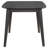 3-Piece Black Rectangular Coffee Table Set