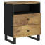 50cm W Solid Wood Bedside Table