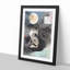Moon on Musashi Plain by Tsukioka Yoshitoshi - Picture Frame Painting Print-55610343-55610344