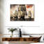 Ensemble de 3 pièces de bateau pirate sur toile-770045237