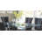 Sabellanni Oval Glass Top Dining Table