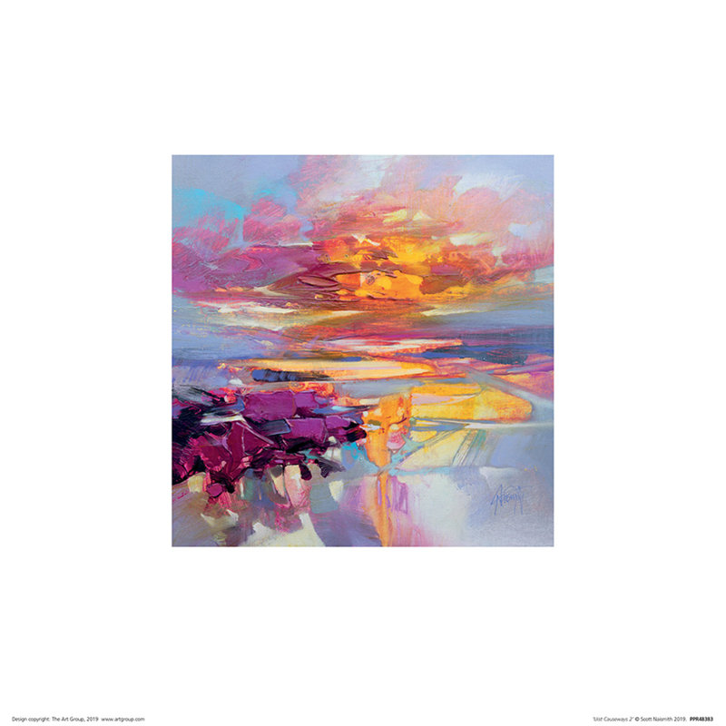 Uist Causeways 2 by Scott Naismith - No Frame Painting