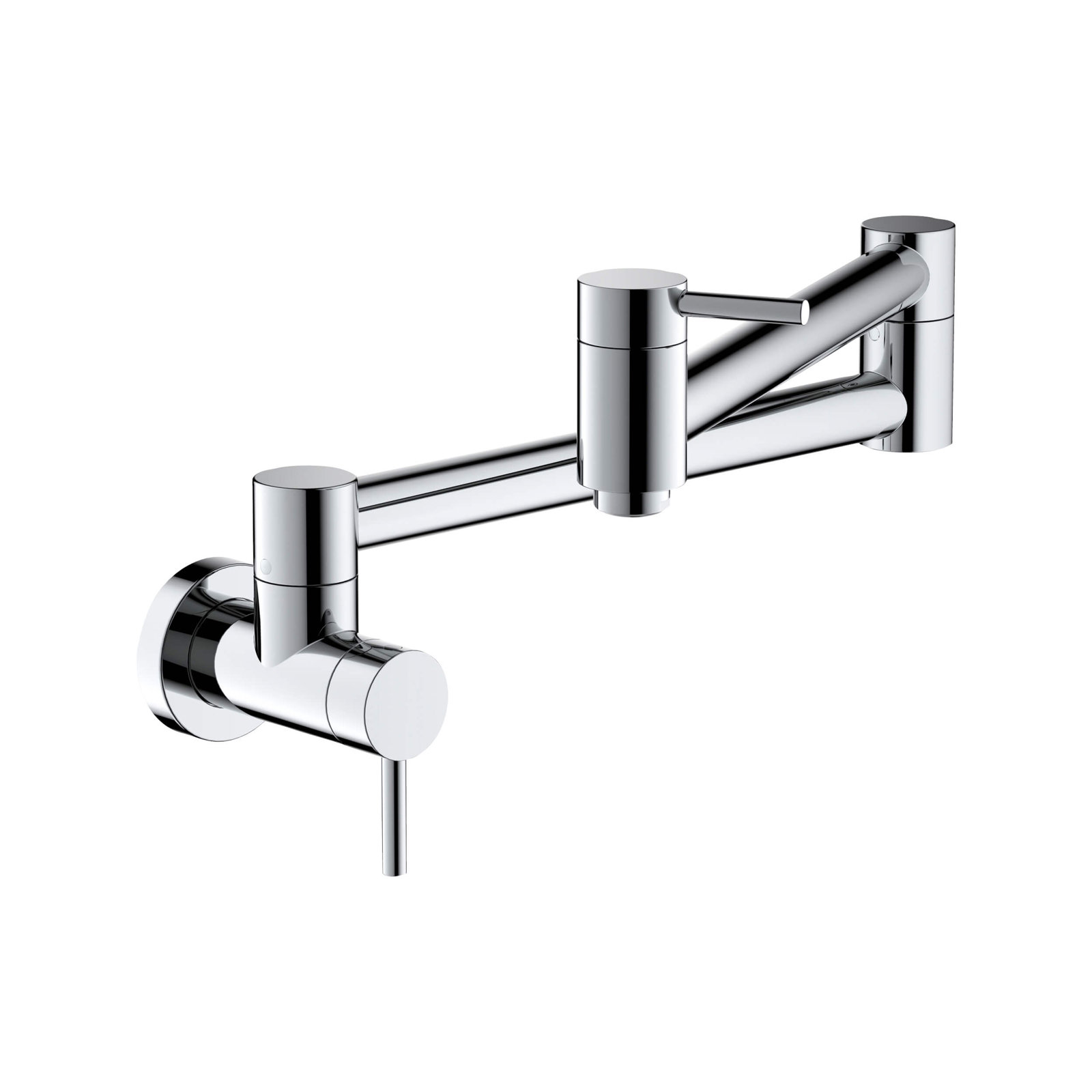 Circular Pull-Down Pot Filler, Chrome