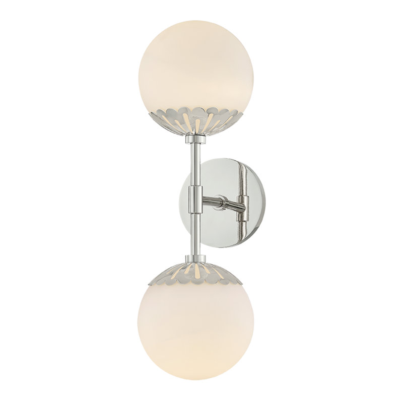 Paige Wall Sconce, Polished Nickel
