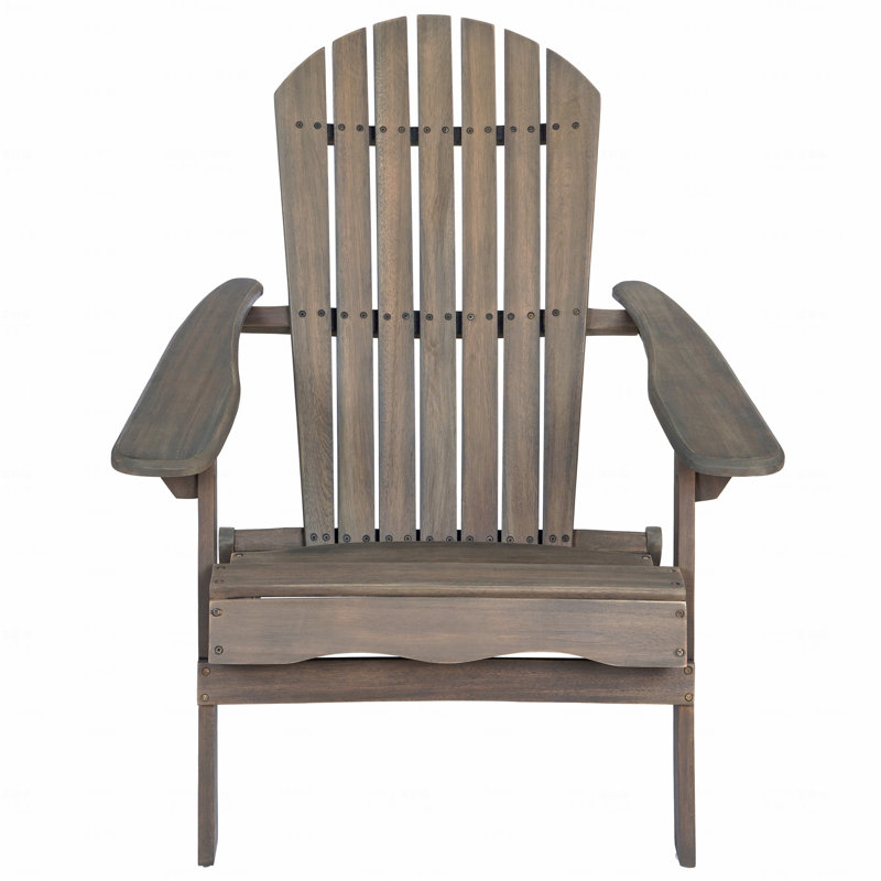 Basic Outdoor Patio Dining Chair, Light Gray