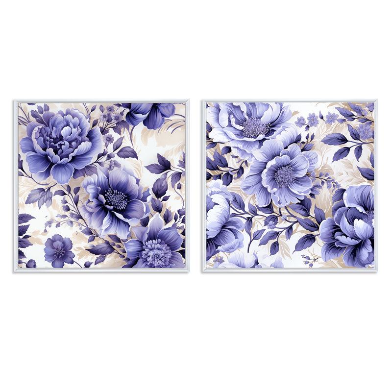 Coastal Victorian Tranquility, Cadre flottant blanc, H 30 po x l 61 po