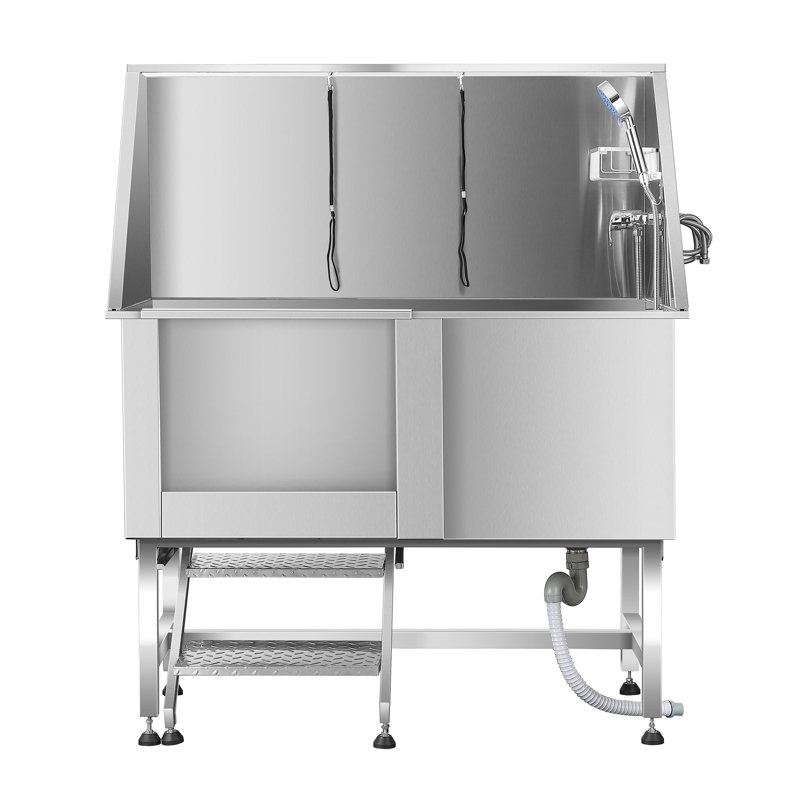 Baignoire de toilettage 50 po, Acier