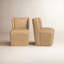 Chaise d'appoint avec roulettes Ardeth