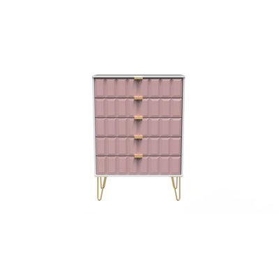 Allem 77cm W 5 - Drawer Chest of Drawers