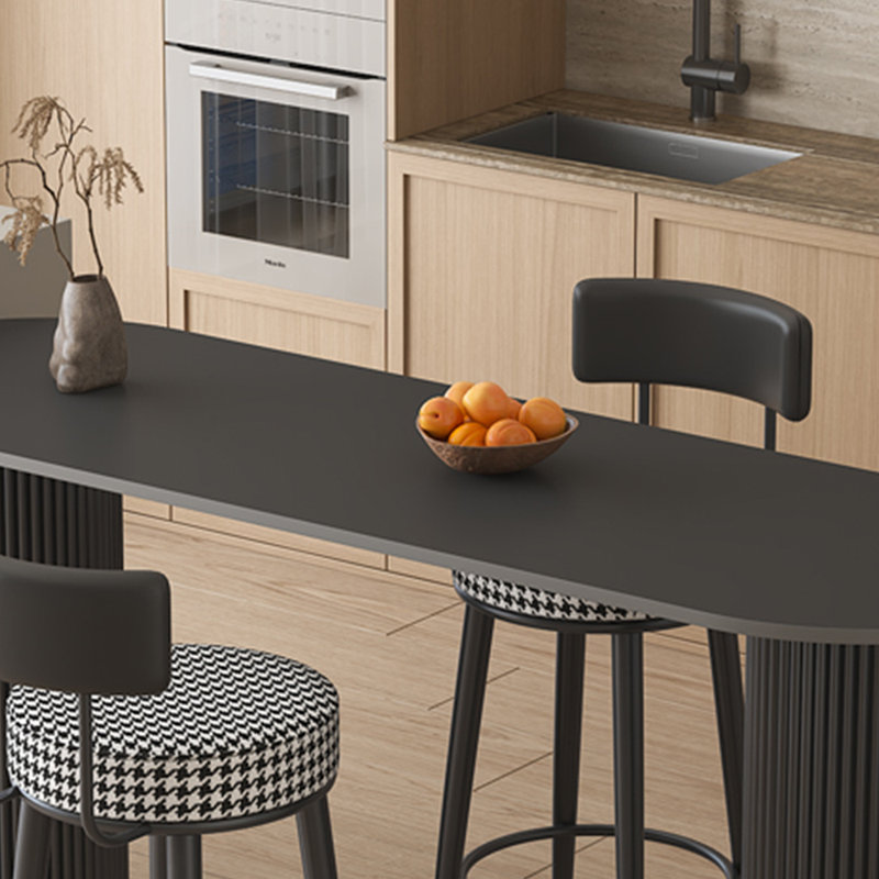 Éclairage pour la salle à manger, Noir, noir, noir, noir, H 41,3 po x L 70,8 po x l 15,7 po, Noir, noir, noir, noir