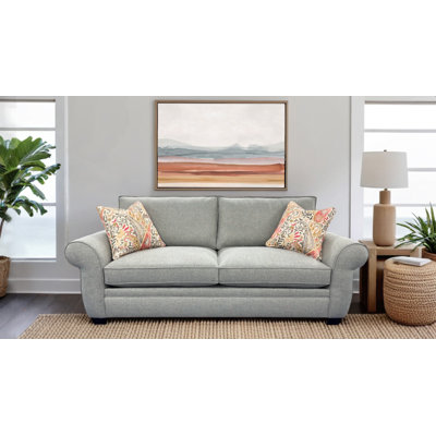 Porter Designs Oasis Transitional Sofa, Gray