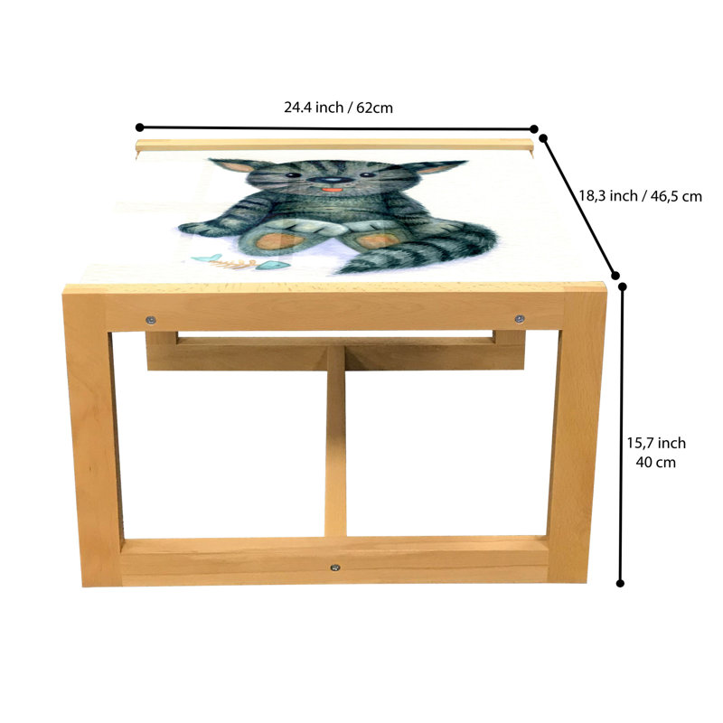 Jameriya Sled Coffee Table, 62cm H x 46cm W x 40cm D