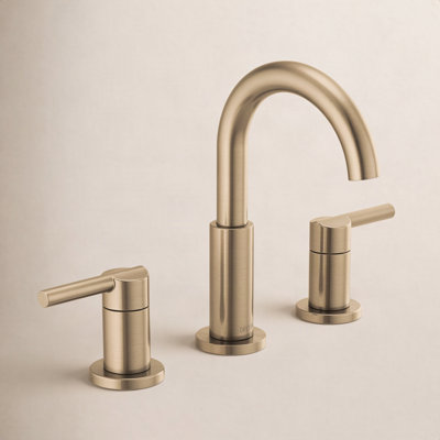 Nicoli Widespread Bathroom Faucet with Drain