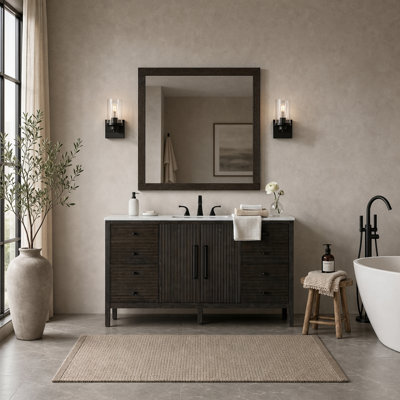 Meuble-lavabo simple 60 po