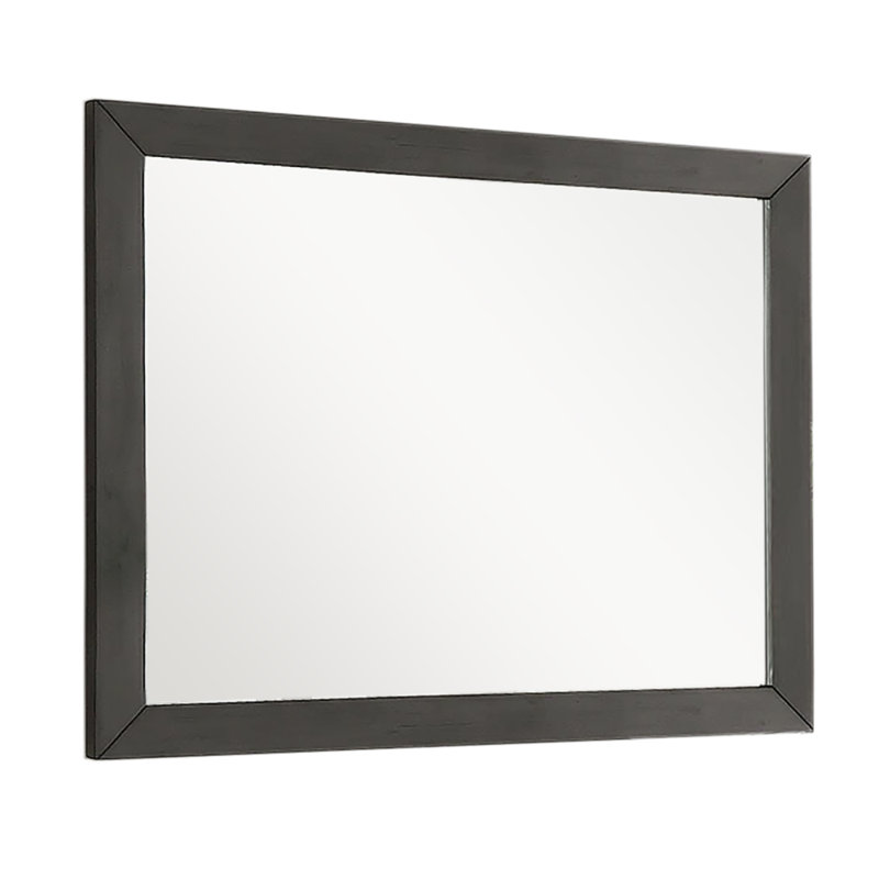 Miroir Behnam gris foncé