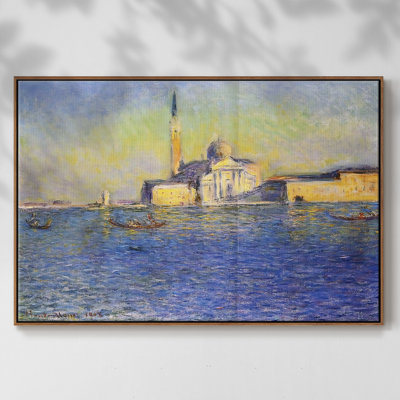 " San Giorgio Maggiore, 1908 03 " Mixed Media and Black and White Photography Print