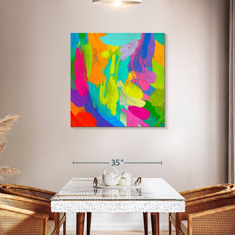 Happy Avery, 36" H x 36" W