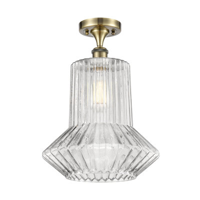 Plafonnier semi-encastré 1 lumière 12 po Heider