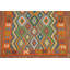 Tapis oriental géométrique Kilim 5 x 6