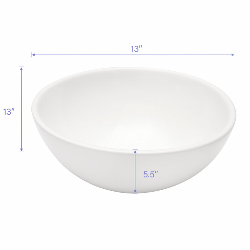Lavabo de salle de bain vasque circulaire en céramique