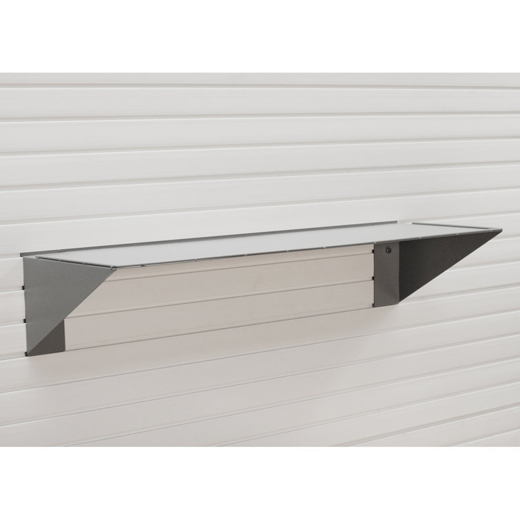 Slatwall Large Metal Shelf