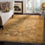 Oushak Oriental Hand-Knotted Wool Brown/Rust Area Rug-2028625724