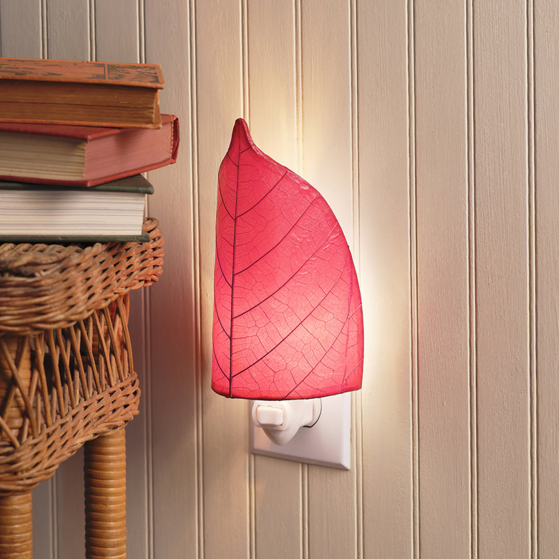 Leaf Night Light, Red
