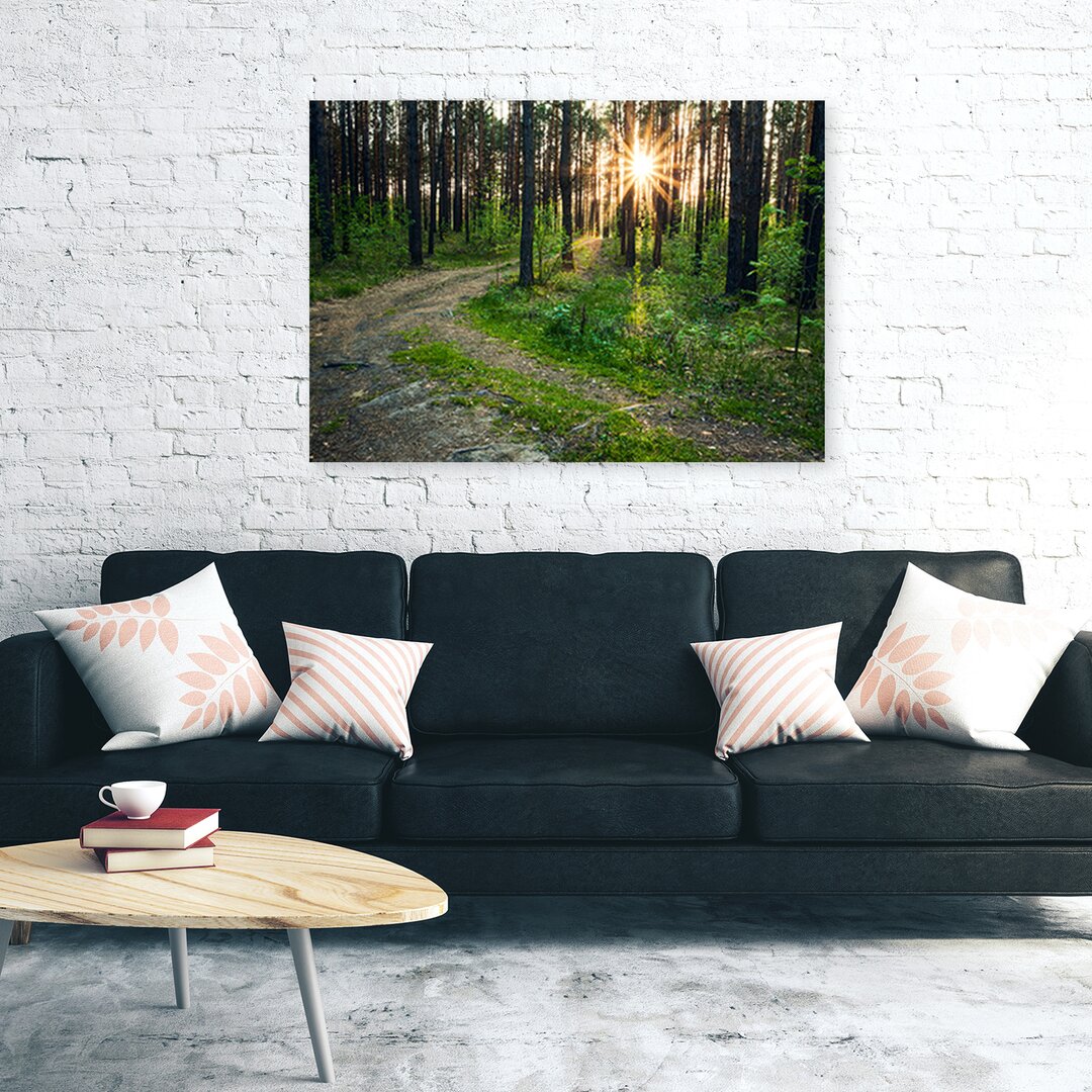 Leinwandbild Canvas Print, Green Landscapes