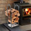 USA Handcrafted Lodge Log Rack-2091205629