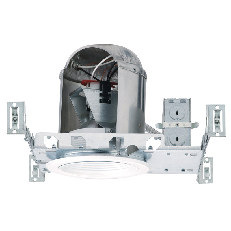 Grey 5'' IC Rated Airtight Recessed Lighting Housing